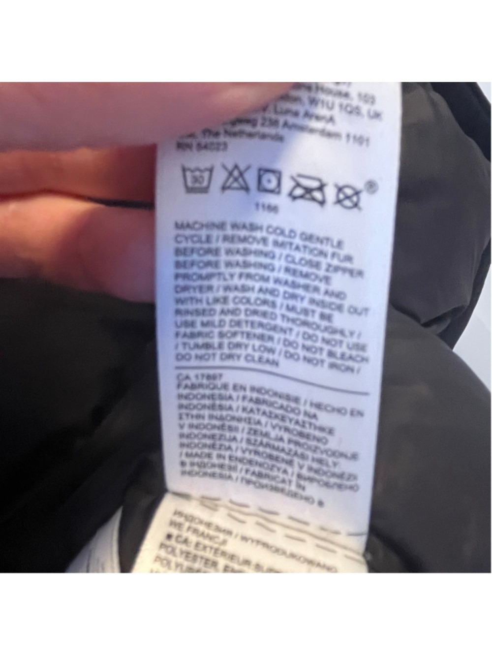 Athleta Outbound Parka II Black Down Hooded Long Winter Coat Midi Women’s XL - Picture 14 of 16